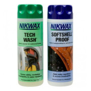 Impregnanti Nikwax Twin Tech Wash + Softshell Proof 2x300ml