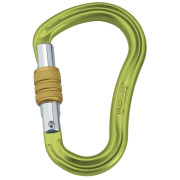 Moschettone Rock Empire Carabiner HMS Magnum Screw verde Lightgreen