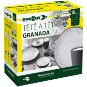 Set di stoviglie Brunner Set tête-à-tête Granada 8 pcs