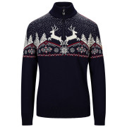 Maglione da donna Dale of Norway Dale Christmas Fem Sweater blu scuro/bianco Navy Offwhite Redrose