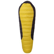 Sacco a pelo in piuma Warmpeace Viking 1200 180 cm giallo/nero Yellow/Gray/Black