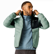 Giacca ibrida da uomo Regatta Hooded Leedre Hybrid