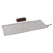 Asciugamano Robens Fjell Trekking Towel S grigio Black & Grey