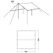 Telo per tenda Easy Camp Void Tarp