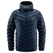 Giacca da uomo Haglöfs Sarna Mimic hood blu scuro Tarn Blue
