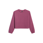 Felpa da bambino 4F Sweatshirt F1936 Dark Pink rosa DARK PINK