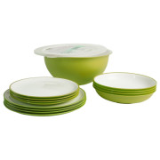 Set di stoviglie Omada Sanaliving Pic-Nic Set 14 ks verde Verdemel