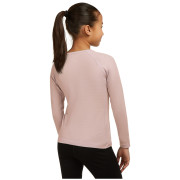 Maglietta sportiva per bambini Icebreaker K 200 Oasis LS Crewe Pink Quartz