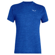 Maglietta da uomo Salewa Puez Melange Dry M S/S Tee blu/azzurro Electric Melange