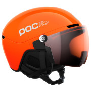 Casco da sci per bambini POC POCito Obex Visor arancione Fluorescent Orange/Clarity POCito/Partly Sunny/Light Orange