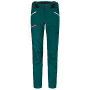 Pantaloni da donna Ortovox W's Westalpen Softshell Pants verde Pacific Green