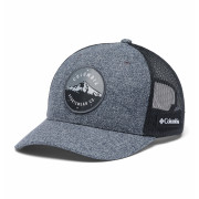 Berretto con visiera Columbia Mesh Snap Back grigio Grill Heather Mt Hood Circle Patch