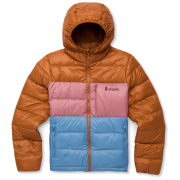 Piumino da donna Cotopaxi W'S Fuego Max Down Hooded Jacket marrone/blu Sienna and Fjord