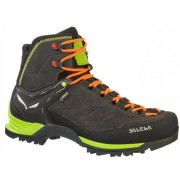 Scarpe da uomo Salewa MS MTN Trainer MID GTX nero/verde Black/SulphurSpring