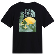 Maglietta da uomo The North Face M Pitch A Tent Relaxed Ss Tee nero TNF BLACK