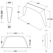 Verande per tende e tendalini Outwell Lounge Vehicle Connection XL