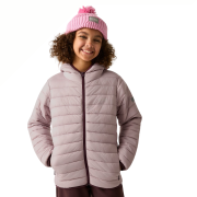 Giacca invernale per bambini Regatta Junior Hooded Marizion Powder Lilac rosa chiaro Powder Lilac
