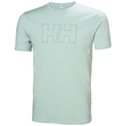 Maglietta da uomo Helly Hansen Tech Logo T-Shirt verde chiaro Lagoon