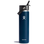 Borraccia termica Hydro Flask Wide Flex Straw Cap 24 oz blu scuro indigo