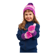 Cappello per bambini Reima Pohjoinen Plum Purple