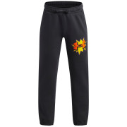 Pantaloni da bambino Under Armour UA B Rival FLC Graphics Jgr Anthracite grigio Anthracite / / Outrageous Orange