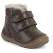 Stivali invernali per bambini Froddo Paix Up Winter Dark Brown marrone scuro dark brown