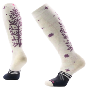 Calze Smartwool Women's Ski Full Cushion Ice Blossom OTC beige