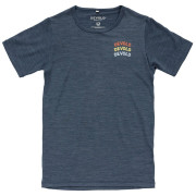 Maglietta da bambino Devold Active "Devold Legacy" Tee Jr blu scuro NIGHT