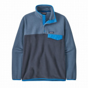 Felpa da uomo Patagonia M's LW Synch Snap-T P/O azzurro Smolder Blue