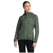 Giacca softshell da donna Kilpi Rosa verde scuro dark green