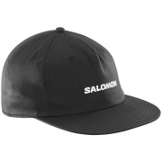 Berretto con visiera Salomon Cap Flat nero DEEP BLACK