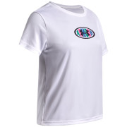 Maglietta sportiva per bambini Under Armour Tech Armour Graphic SS White