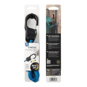 Corda elastica Nite Ize Slide Lock Carabiner Bungee 36" blu Modrá