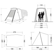 Tenda per minibus Outwell Sand Van