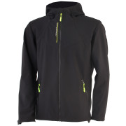 Giacca softshell da uomo Axon Panther nero