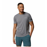 Maglietta da uomo Columbia Zero Rules™ Light SS Crew grigio City Grey