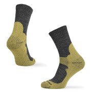 Calze Zulu Merino Women grigio/giallo