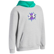 Maglietta sportiva per bambini Under Armour UA B Rival FLC Graphics Hd Mod Gray Light Heather