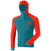 Felpa da uomo Dynafit Radical Ptc M Jkt verde/arancio dawn/8160