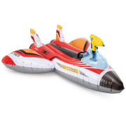 Giocattolo gonfiabile Intex Water Gun Plane Ride-Ons 57536NP rosso