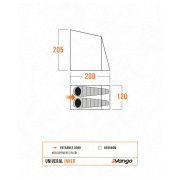 Supplemento per la tenda Vango Universal Inner