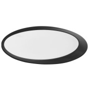 Piatto Outwell Classical Dinner Plate nero/bianco