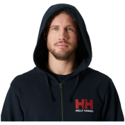 Felpa da uomo Helly Hansen Hh Logo Full Zip Hoodie 2.0