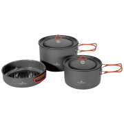 Set di pentole Robens Basecamp Pro Ceramic Cook Set XL nero Black