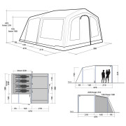 Tenda gonfiabile Outwell Michigan 4 Air