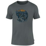 Maglietta da uomo Fjällräven Arctic Fox T-shirt M blu/grigio 42_Grey, Blue