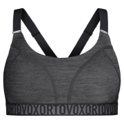 Reggiseno sportivo Ortovox 150 Essential Sports Top nero Black Raven Blend