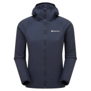 Giacca invernale da donna Montane F Sirocco Hoodie blu ECLIPSE BLUE