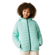 Giacca invernale per bambini Regatta Junior Hooded Marizion Water Ballet azzurro Water Ballet