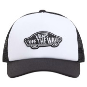 Berretto con visiera per bambini Vans Classic Patch Curved Bill Trucker nero/bianco Black/White